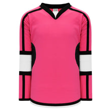 Load image into Gallery viewer, Pink, Black, White Select Plain Blank Hockey Jerseys