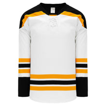 Load image into Gallery viewer, Custom or blank Wholesale Customization Depot 2007 Boston White Knitted Body and Sleeve Stripes Plain Blank Hockey Jerseys