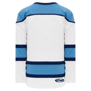 Custom or blank Wholesale White, Sky, Navy Select Plain Blank Hockey Jerseys