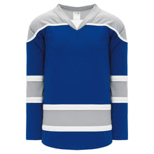 Load image into Gallery viewer, Custom or blank Wholesale Royal, Grey, White Select Plain Blank Hockey Jerseys