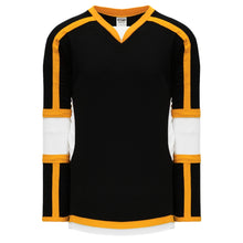 Load image into Gallery viewer, Custom or blank Wholesale Black, White, Gold Durastar Mesh Select Plain Blank Hockey Jerseys