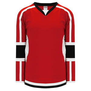 Custom or blank Wholesale Red, White, Black Durastar Mesh Select Plain Blank Hockey Jerseys