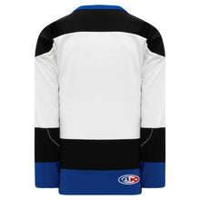 Load image into Gallery viewer, Custom or blank Wholesale Tampa Bay White Sleeve Stripes Pro Plain Blank Hockey Jerseys