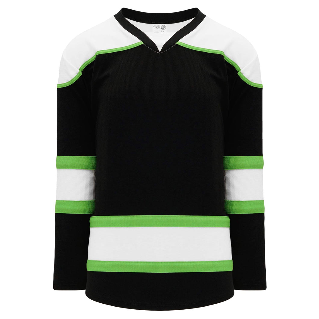 Custom or blank Wholesale Lime Green Select Plain Blank Hockey Jerseys