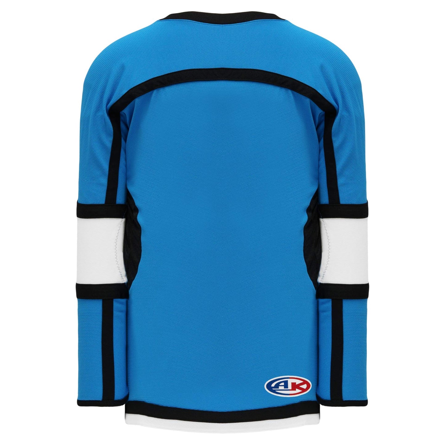 Custom Pro Blue, Black, White Durastar Mesh  hockey jerseys no minimum
