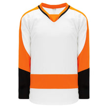 Load image into Gallery viewer, Custom or blank Wholesale 2011 Philadelphia White Pro Plain Blank Hockey Jerseys