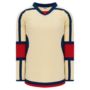 Custom or blank Wholesale Sand, Navy, Red Durastar Mesh Select Plain Blank Hockey Jerseys
