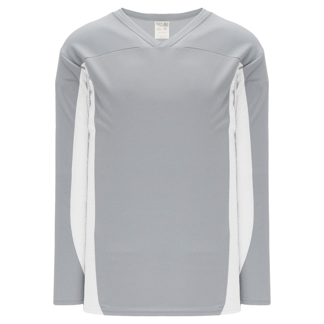 Custom or blank Wholesale Customization Depot Grey, White League Plain Blank Hockey Jerseys