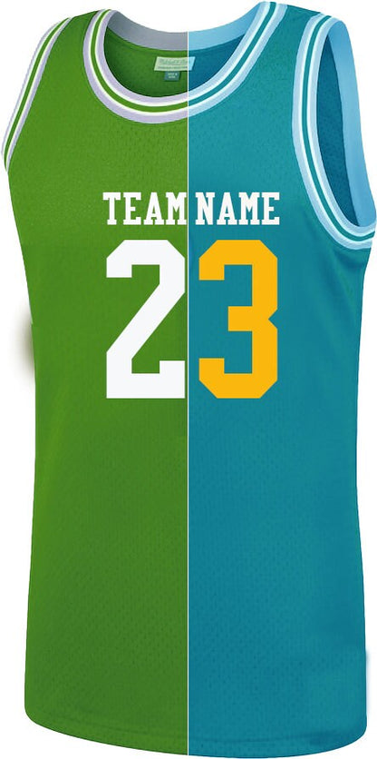 Split Basketball  Jerseys ,  Make Your own  Pro & College Jersey with Personalized Name and Number